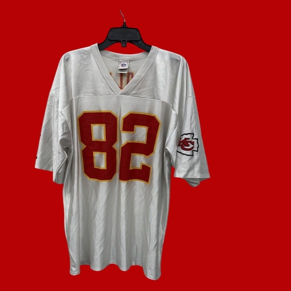 NFL Kansas City Chiefs Hall 82 White Football Jersey XL 7042A